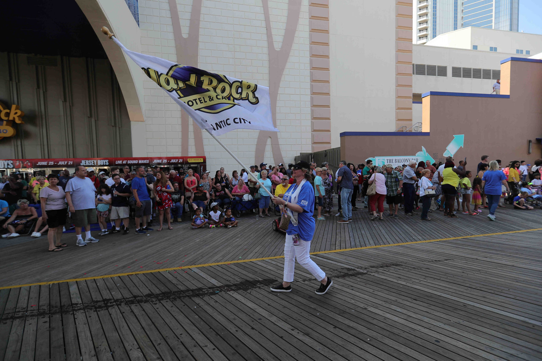 Hard Rock celebrated its one-year anniversary with Boardwalk parade